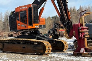 2014 TimberPro TL745B  Feller Buncher